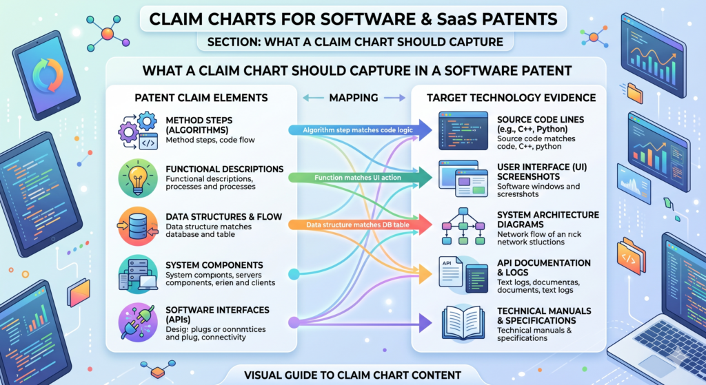 A useful claim chart does not need to be fancy. It needs to be clear. The goal is not to impress someone with legal language. The goal is to show how the claimed invention connects to real technical work.