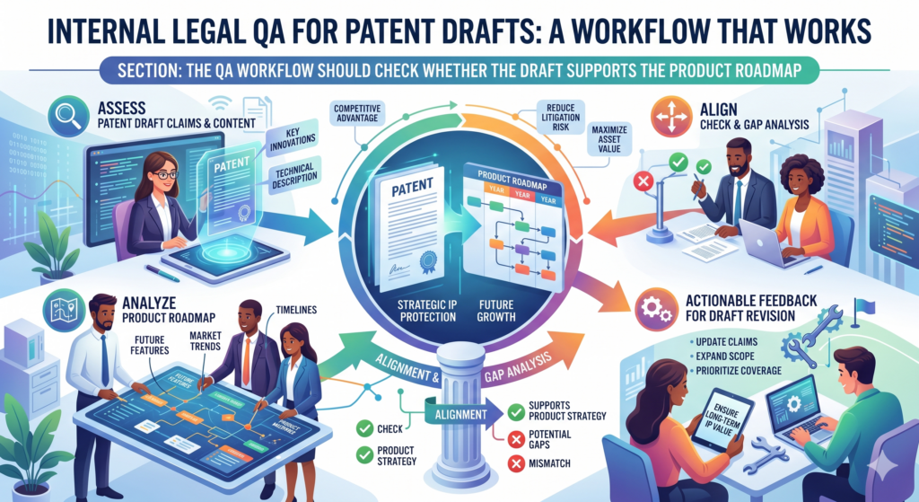 A patent draft should not only protect what your team has already built. It should also support where the product is going next, as long as that future path is tied to the same invention.