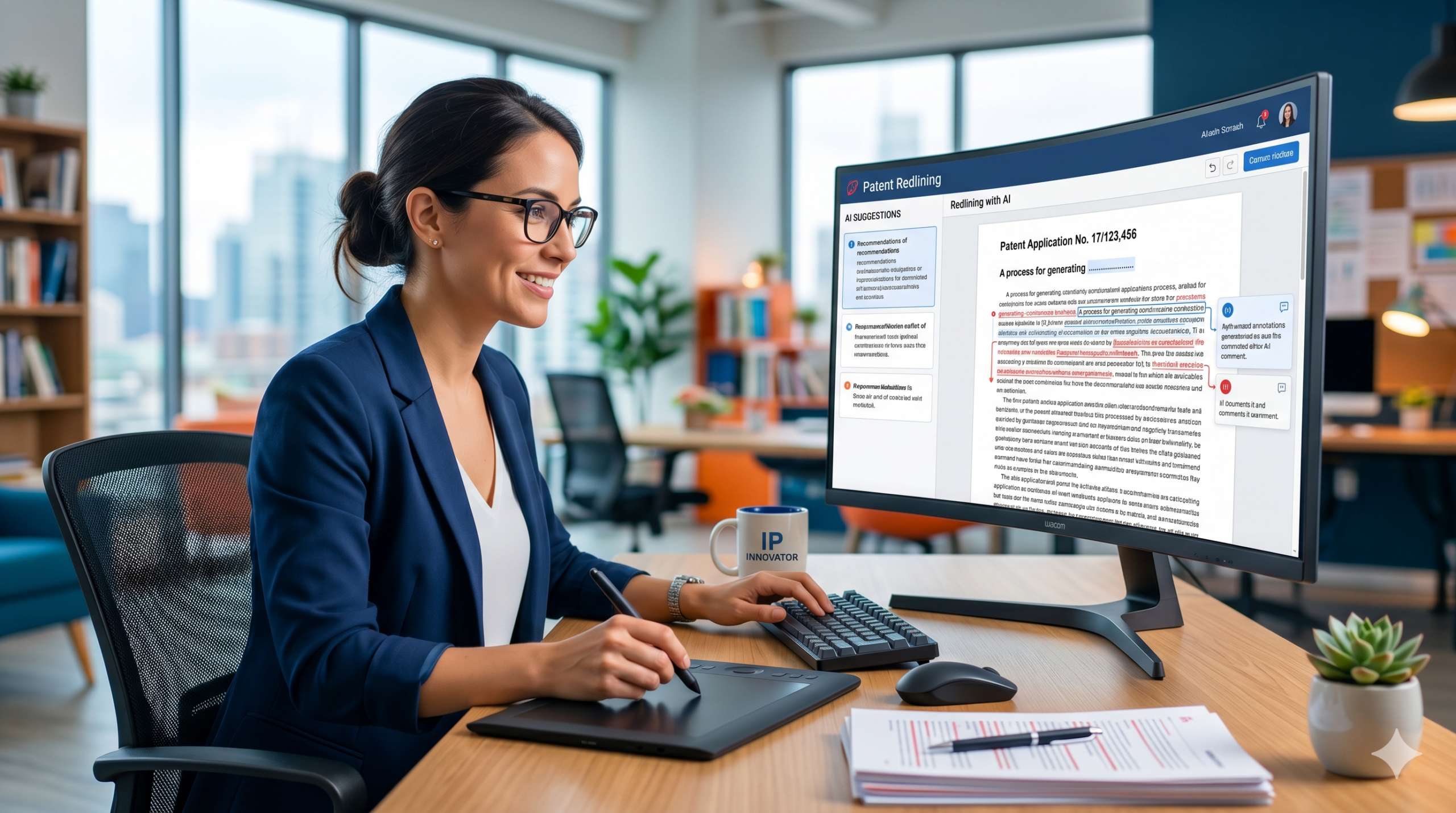 Learn how AI speeds up patent redlines, helps catch draft issues, and gives teams a faster way to review changes with confidence.